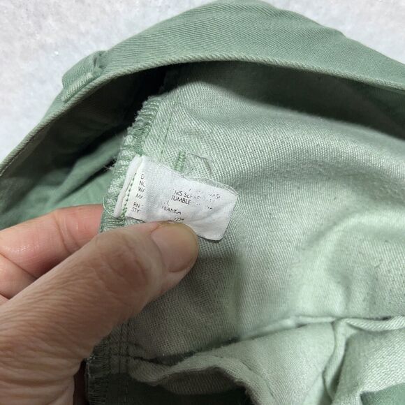 Club Monaco Jeans Mens Size 34x32 Green Straight Leg Cotton Pockets Denim Casual - Picture 12 of 12